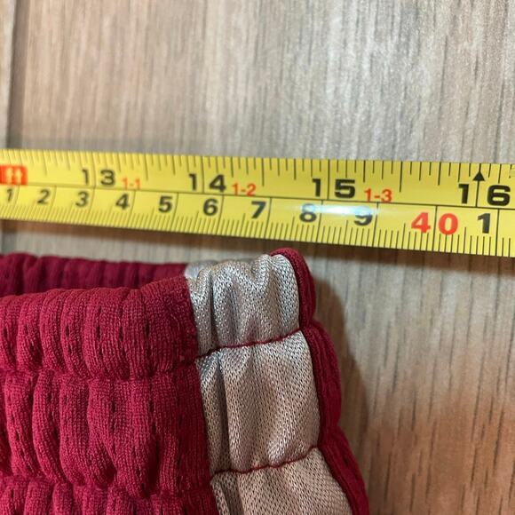 Oklahoma Sooners OU Women’s Track Pants L Red Silver Stripe Athletic Pro Edge - Picture 4 of 10